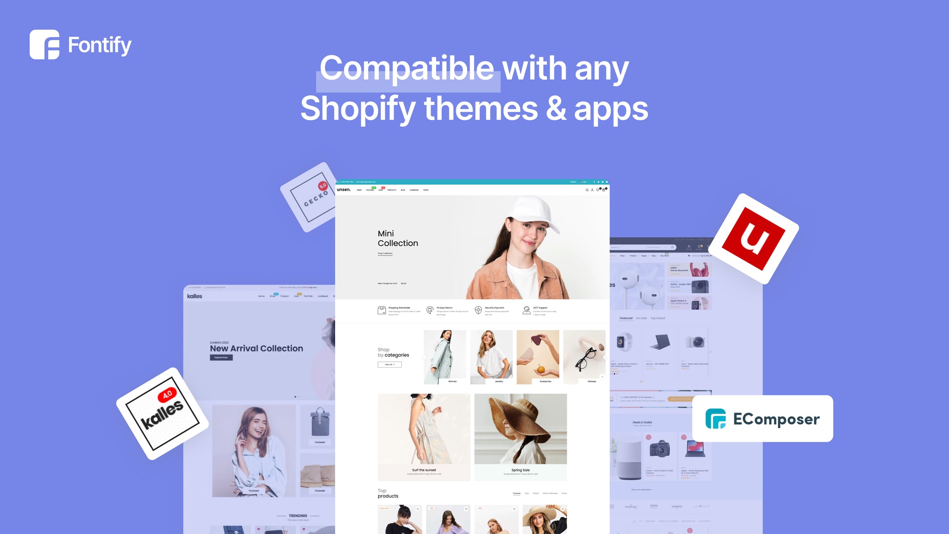 Fontify: Google & Custom Fonts
